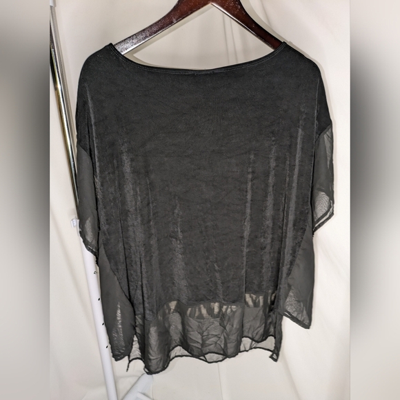 Chico's Animal Print Blouse - Picture 5 of 9